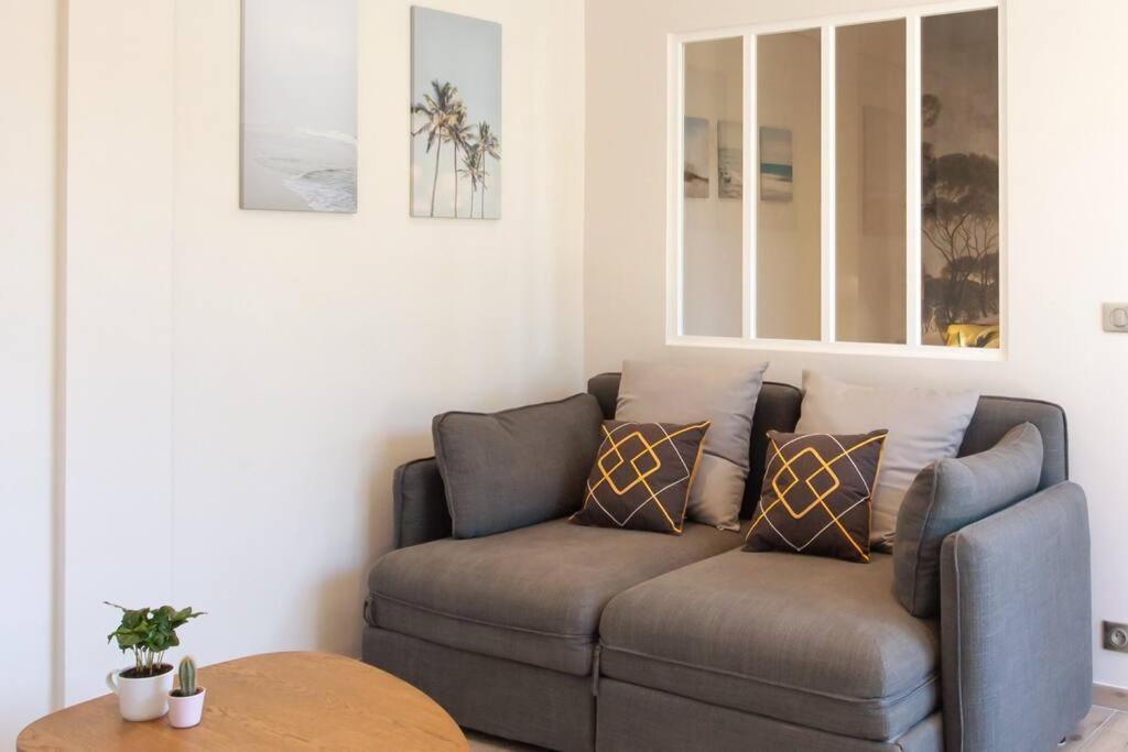 니스 L36 Sea View Terrace 10Min Walking To Sea/Parking & Ac 아파트 외부 사진