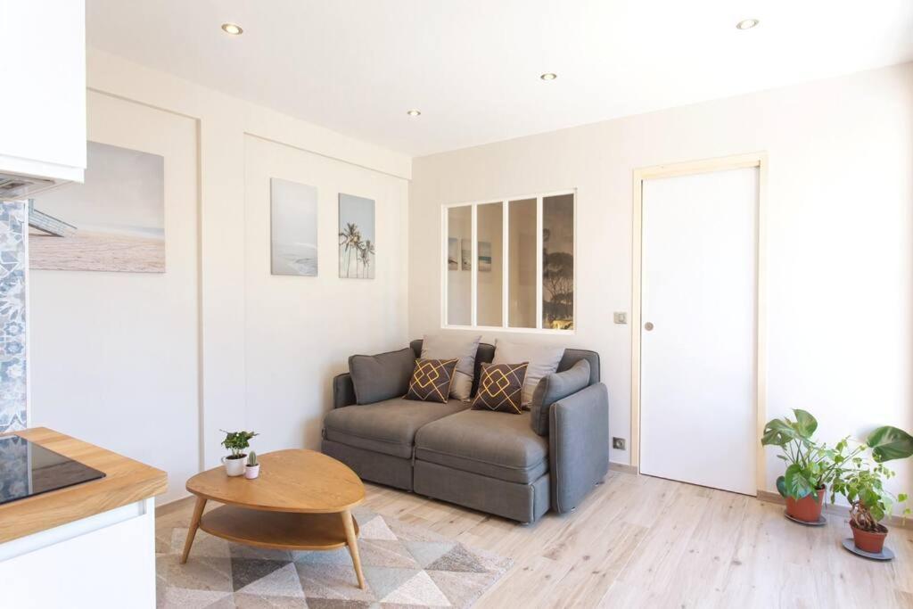 니스 L36 Sea View Terrace 10Min Walking To Sea/Parking & Ac 아파트 외부 사진